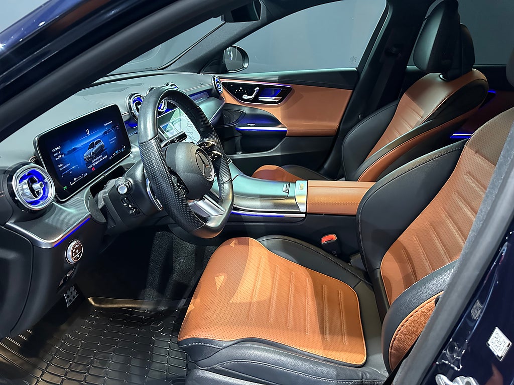 Mercedes-Benz C 220 d AMG Läder Värmare Drag Kombi - bild 8