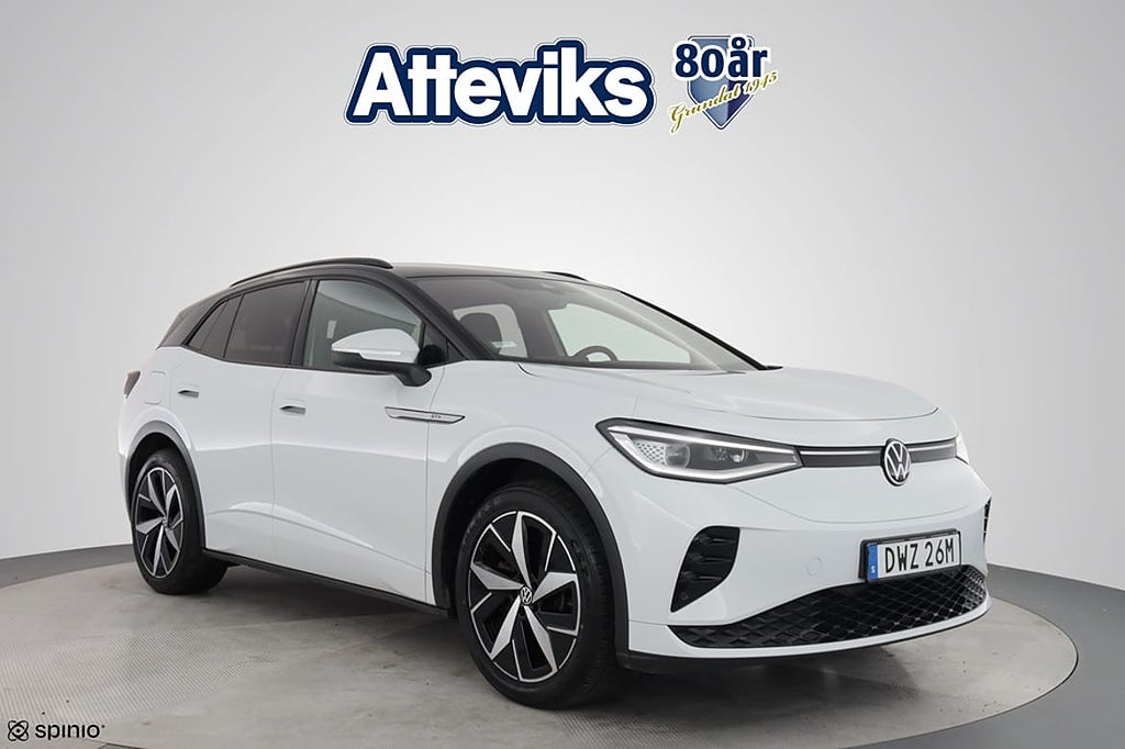 Volkswagen ID.4 GTX GTX 4M 299hk 360°-Kamera Drag El-luck...