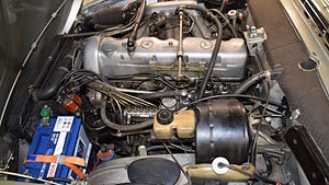 En fin Mercedes-Benz 230 SL. Foto: Bilweb Auctions