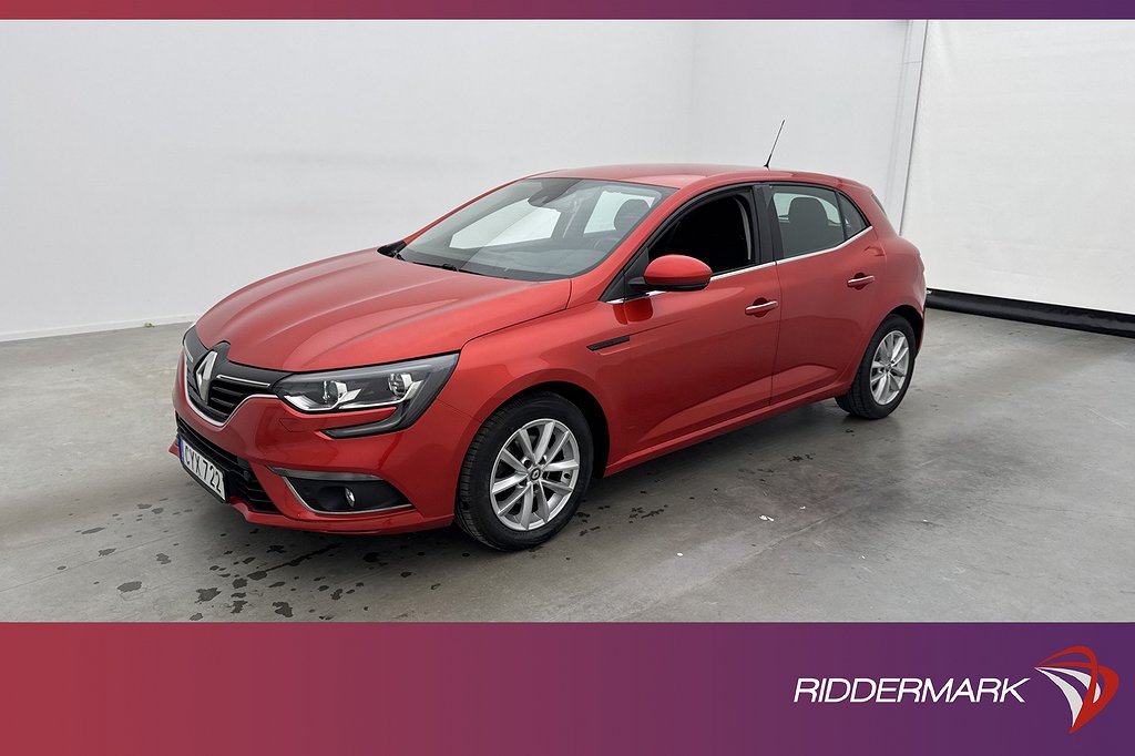 Renault Mégane TCe 132hk Zen M&K-Värmare Navi Sensorer Drag