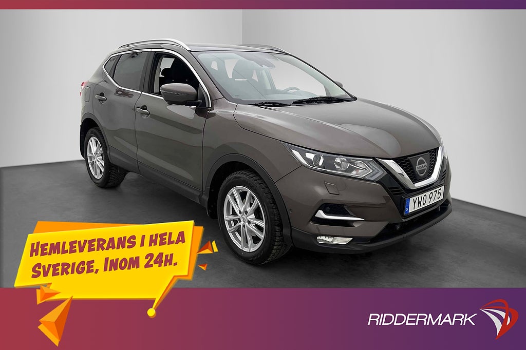 Nissan Qashqai 1.2 DIG-T XTRONIC-CVT Pano 360° Navi Sensorer