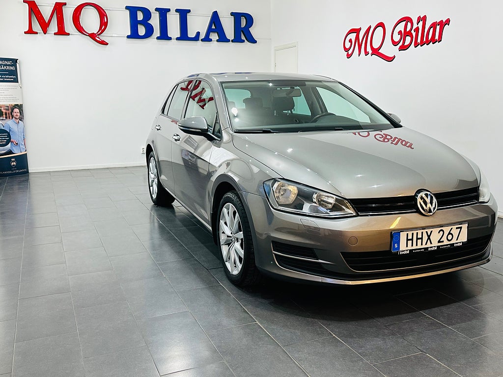 Volkswagen Golf 5-dr 1.6 TDI DSG BMT Backkamera Euro 6 110hk
