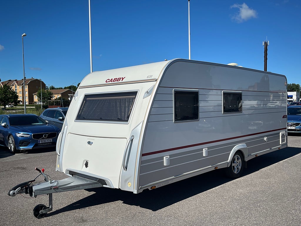 Cabby 620 F3 Comfort Alde/Förtält/Kyl+Frys/Superfin kvalitétsvagn