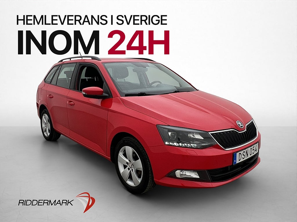 Skoda Fabia Kombi 1.2 TSI 90hk Style Drag CarPlay P-Sensorer