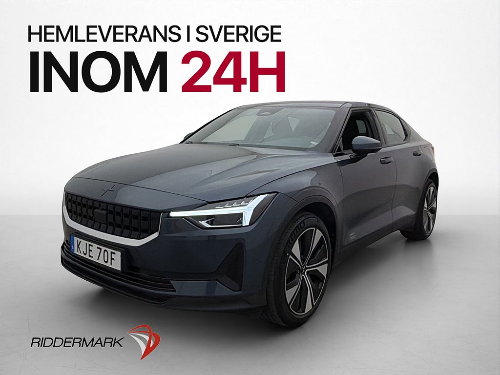 Polestar 2 Long Range Dual Motor AWD Värmare Kamera CarPlay