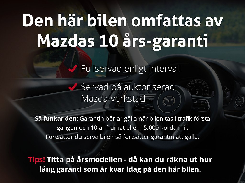 Mazda MX-30  R-EV PHEV 85km räckvidd Kamera/Nav/Rattvärme