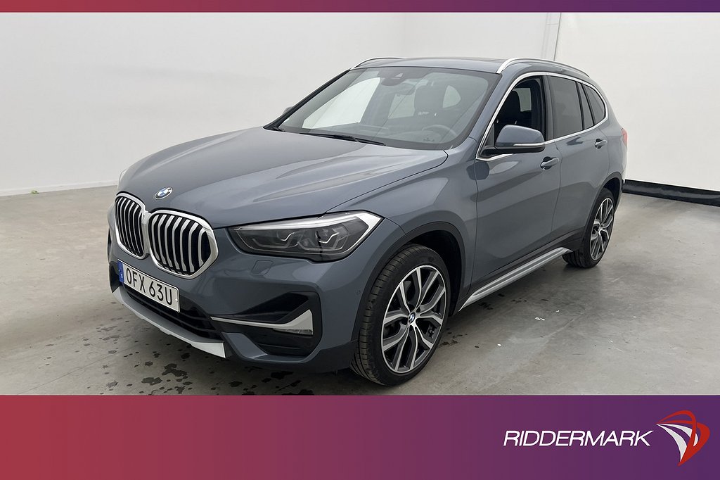 BMW X1 xDrive20d Xline Pano H/K HUD Kamera Navi Skinn M-Ratt