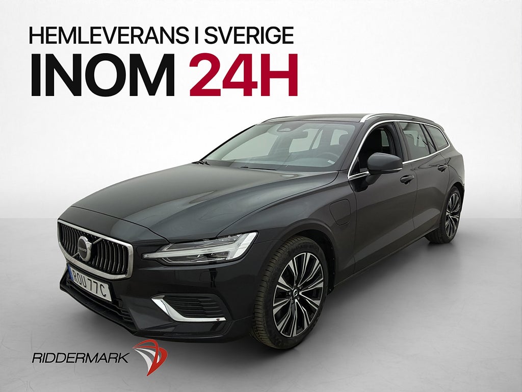 Volvo V60 Recharge T6 AWD Core Drag Skinn Kamera Navi MOMS
