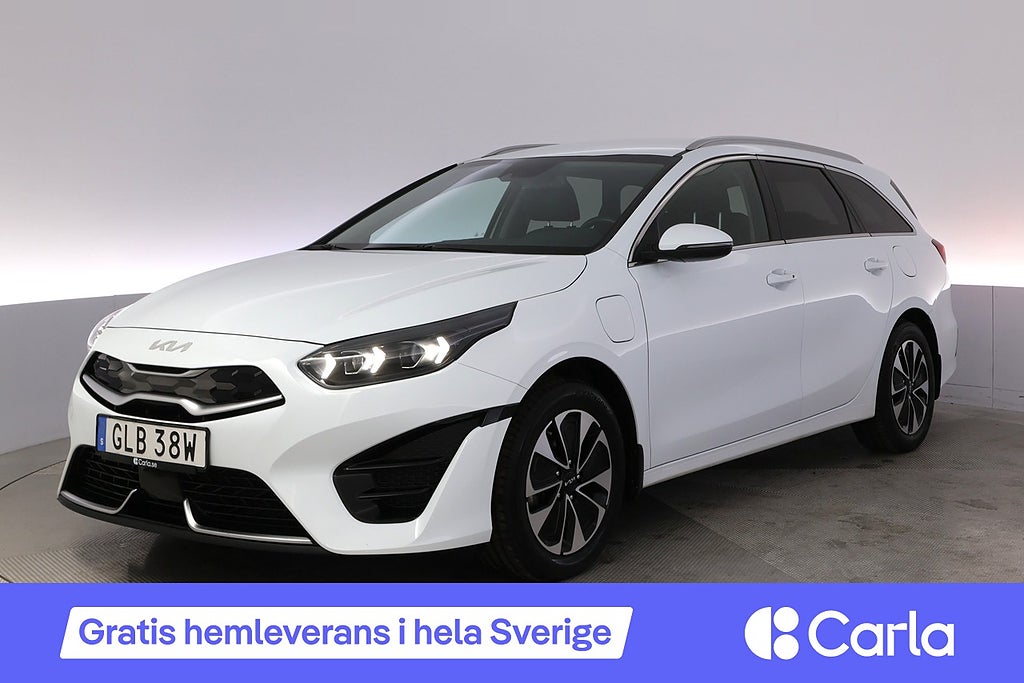 Kia Ceed SW PHEV Advance Kamera Drag Rattvärme BLIS