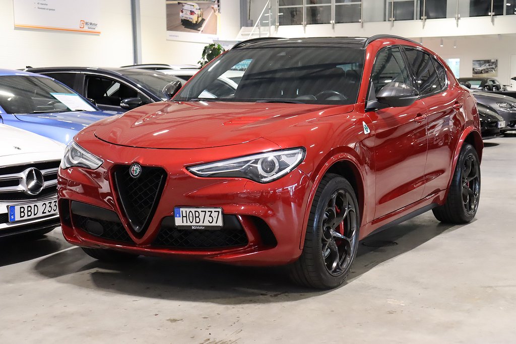 Alfa Romeo Stelvio Quadrifoglio 2,9 V6 510HK AWD Sportavgas