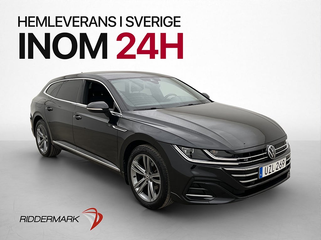 Volkswagen Arteon eHybrid R-Line Cockpit P-Värmare Drag MOMS