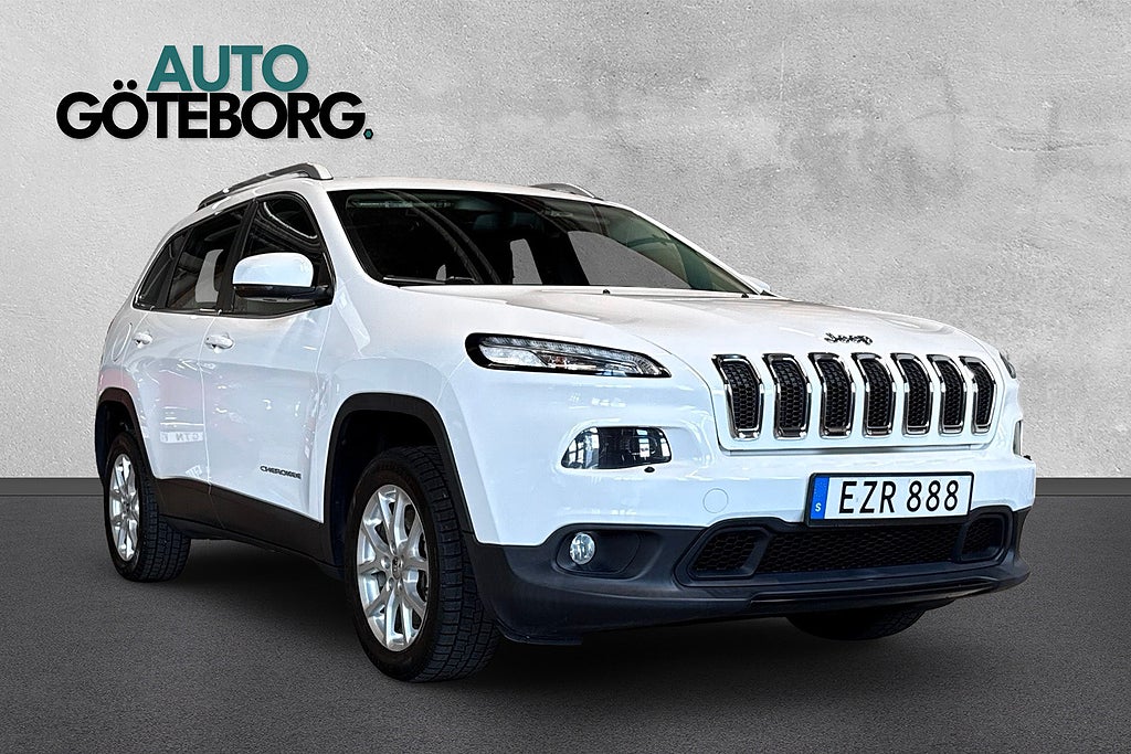 Jeep Cherokee 2.0 CRD 4WD Dragkrok ENDAST 450 MIL 1-Ägare Nyskick