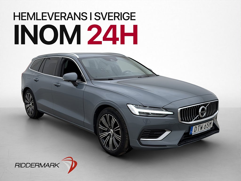 Volvo V60 Recharge T6 AWD VOC P-Värmare  360° Drag Moms