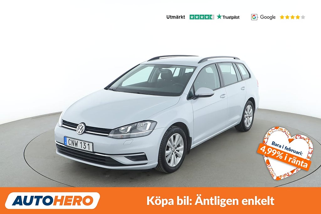 Volkswagen Golf Sportscombi VII 1.0 TSI / CarPlay, Dragkrok, Backkamera