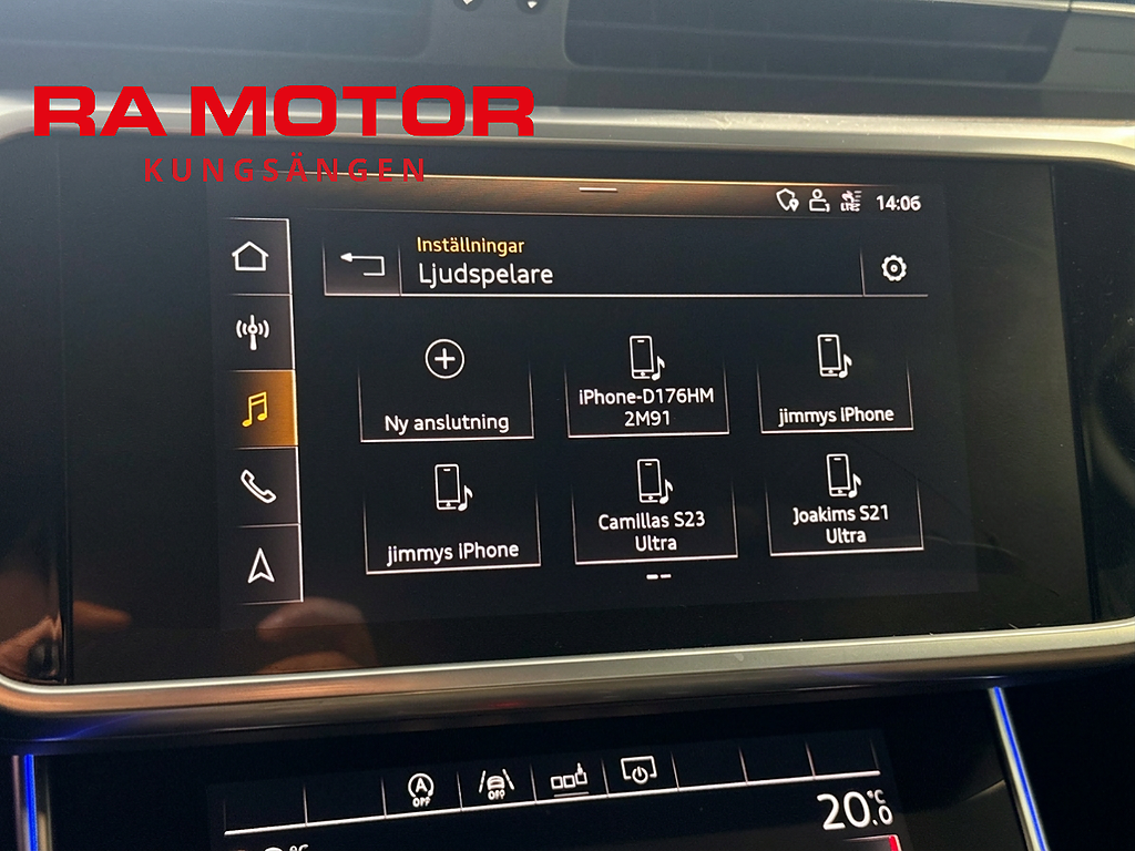 Audi A6 45 TFSI 245hk Quattro S-Line | Matrix | Drag | Värmare 2019