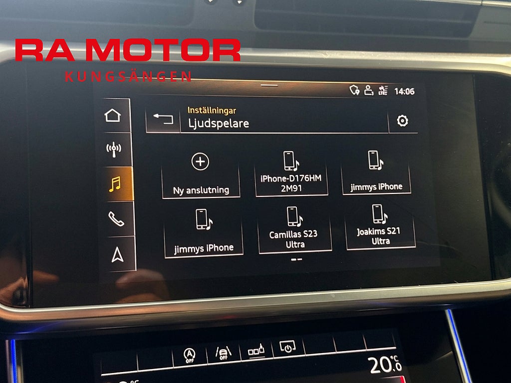 Audi A6 45 TFSI 245hk Quattro S-Line | Matrix | Drag | Värmare