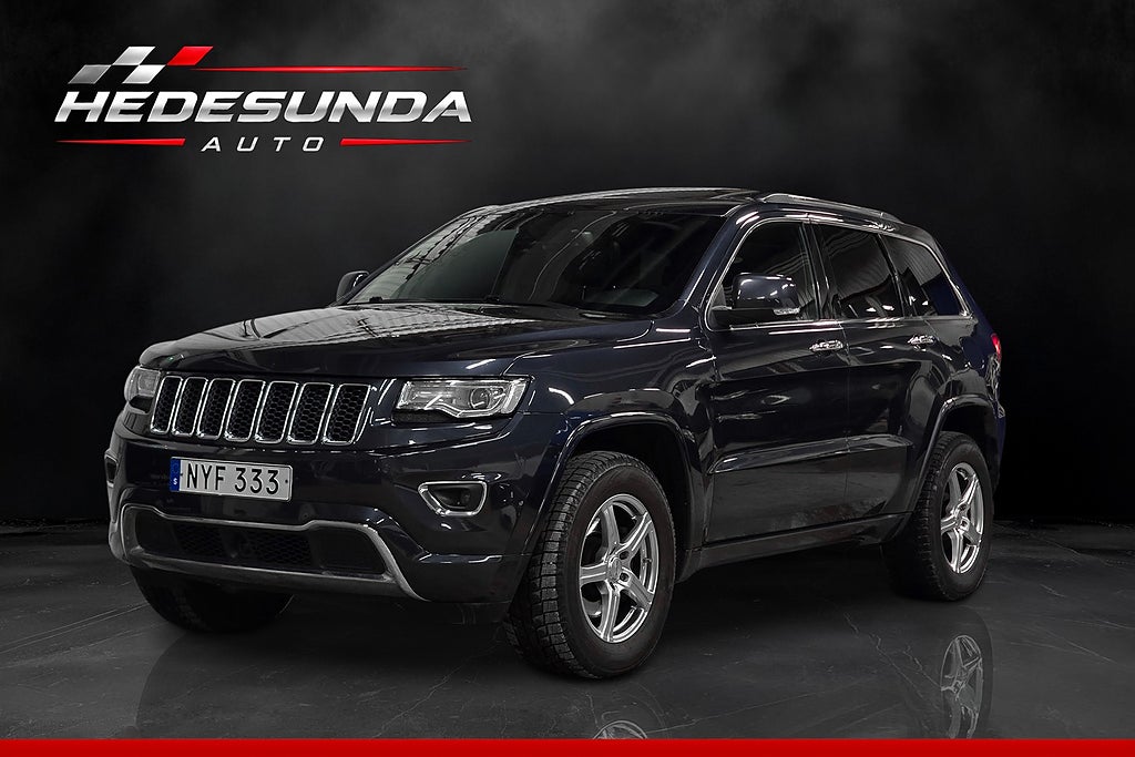 Jeep Grand Cherokee 3.0 V6 CRD 4WD DRAGKROK PANORAMA VÄLVÅRDAD