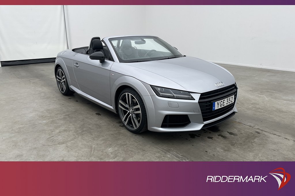 Audi TT Roadster TFSI 180hk S-Line Cockpit B&O Sensorer