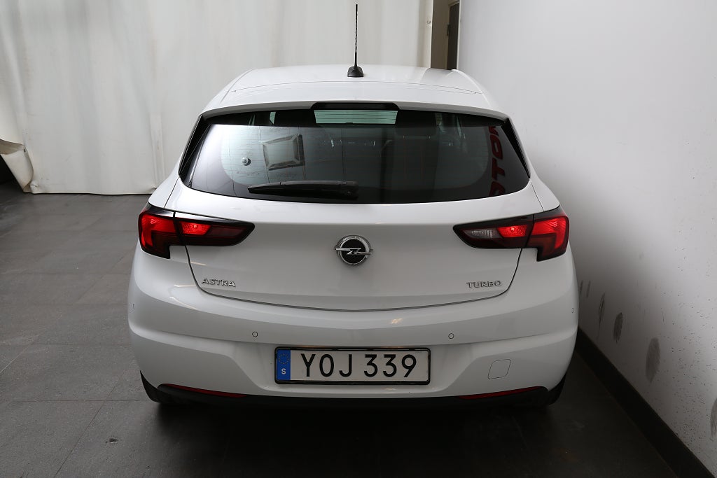 Opel Astra 1,4 EDIT ecoFLEX Enjoy 125hk 5D 1ägare 2018