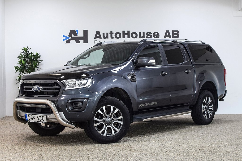 Ford Ranger Wildtrak Dubbelhytt 2.0 213HK 4x4 Drag Moms Värmare