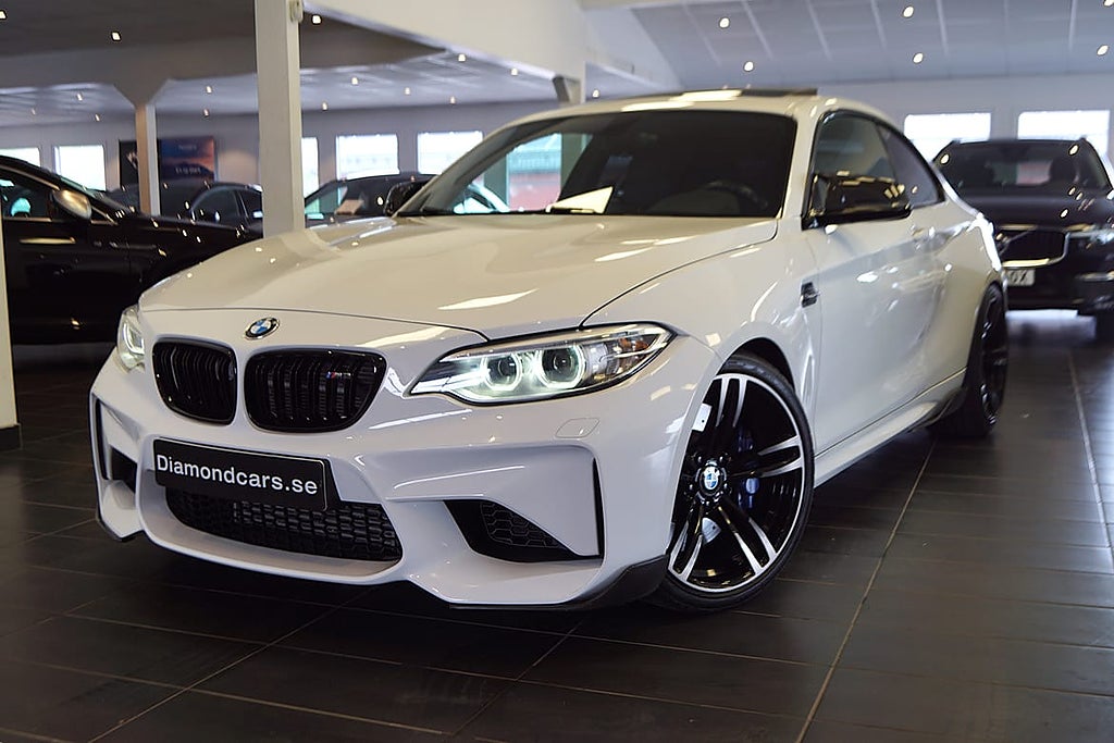 BMW M2 M-Performance Taklucka Kolfiber Ny Servad Titanium rör