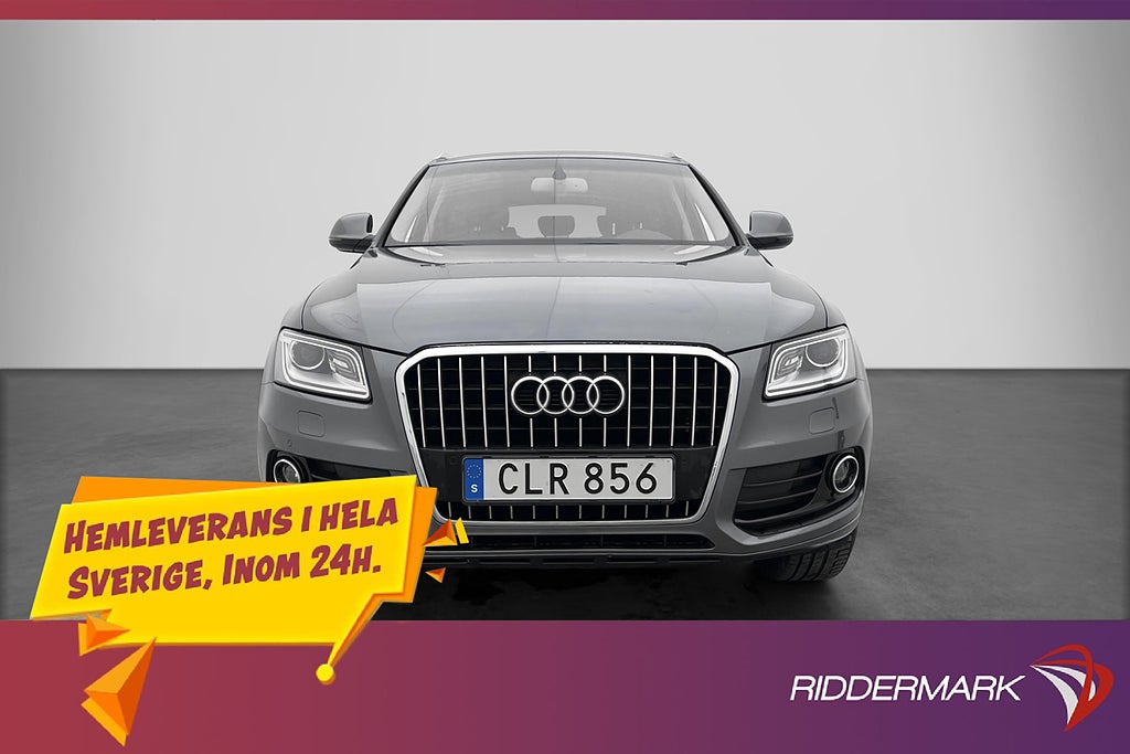 Audi Q5 2.0 TDI Quattro 190hk Sensorer Halvskinn Dragkrok