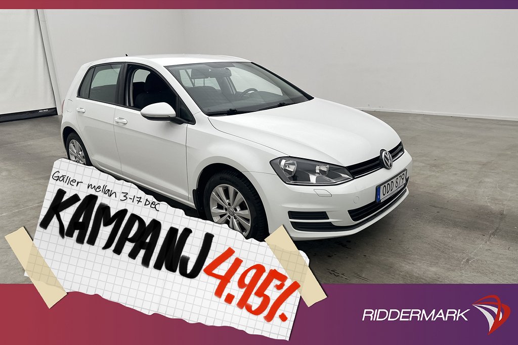 Volkswagen Golf 1.2 TSI 110hk Style CarPlay  4,95% Ränta