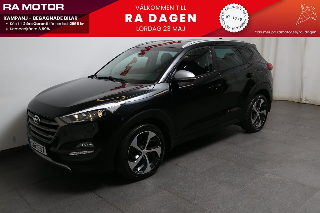 Hyundai Tucson 1,6 T-GDI 177hk Move! Aut Kamera 19" LM 2018