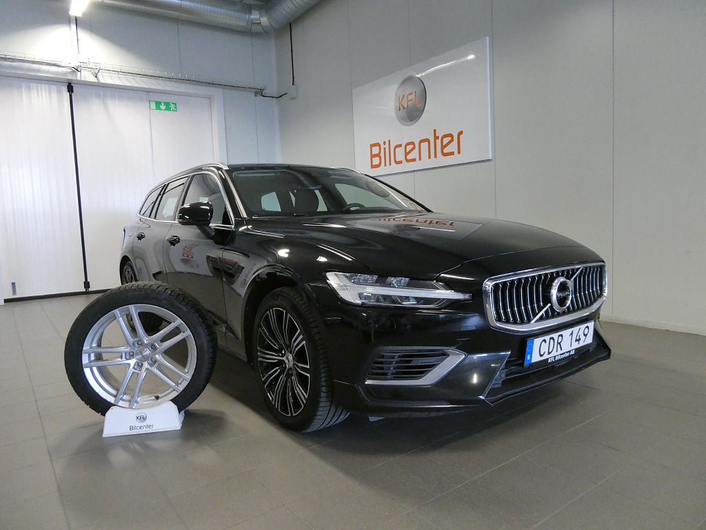 Volvo V60 Recharge T6 AWD *LongRange* *3,99%RÄNTA* Drag-Värmare