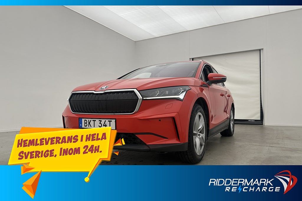 Skoda Enyaq 80 204hk Värmare Dragkrok Kamera CarPlay MOMS