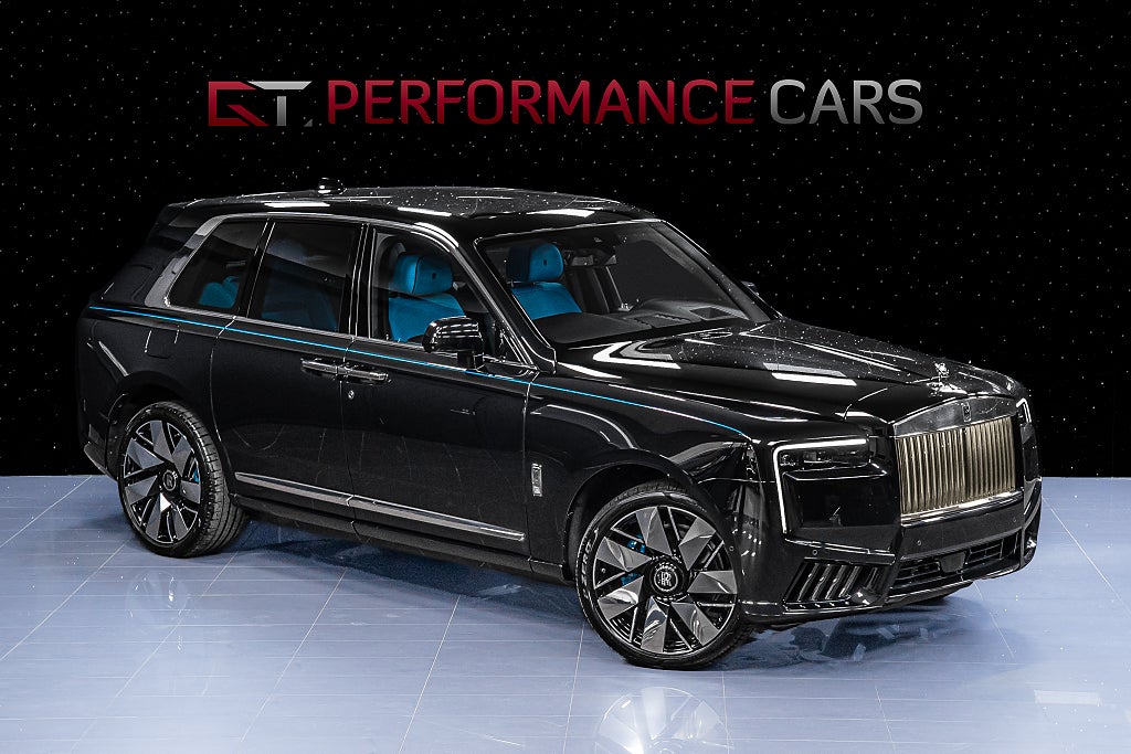 Rolls-Royce CULLINAN Series II PD26 MOMS Turchese 4-seat TV Stars 23" Fascia