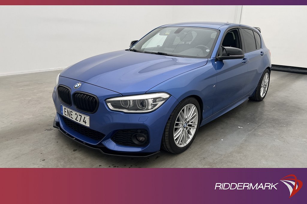 BMW 120 i 184hk M Sport Sensorer Skinn Maxton Farthållare