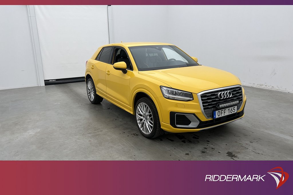 Audi Q2 1.4 TFSI 150hk Cockpit Kamera Navi Skinn Dragkrok