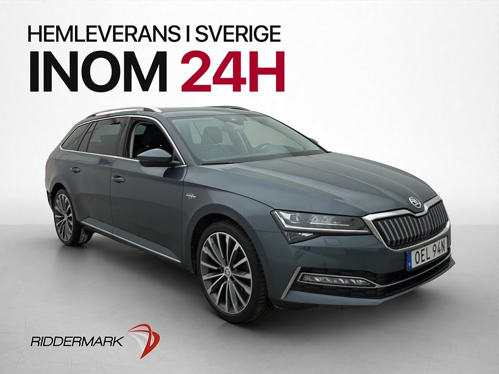 Skoda Superb 218hk L&K Cockpit Canton Värm Läder Drag