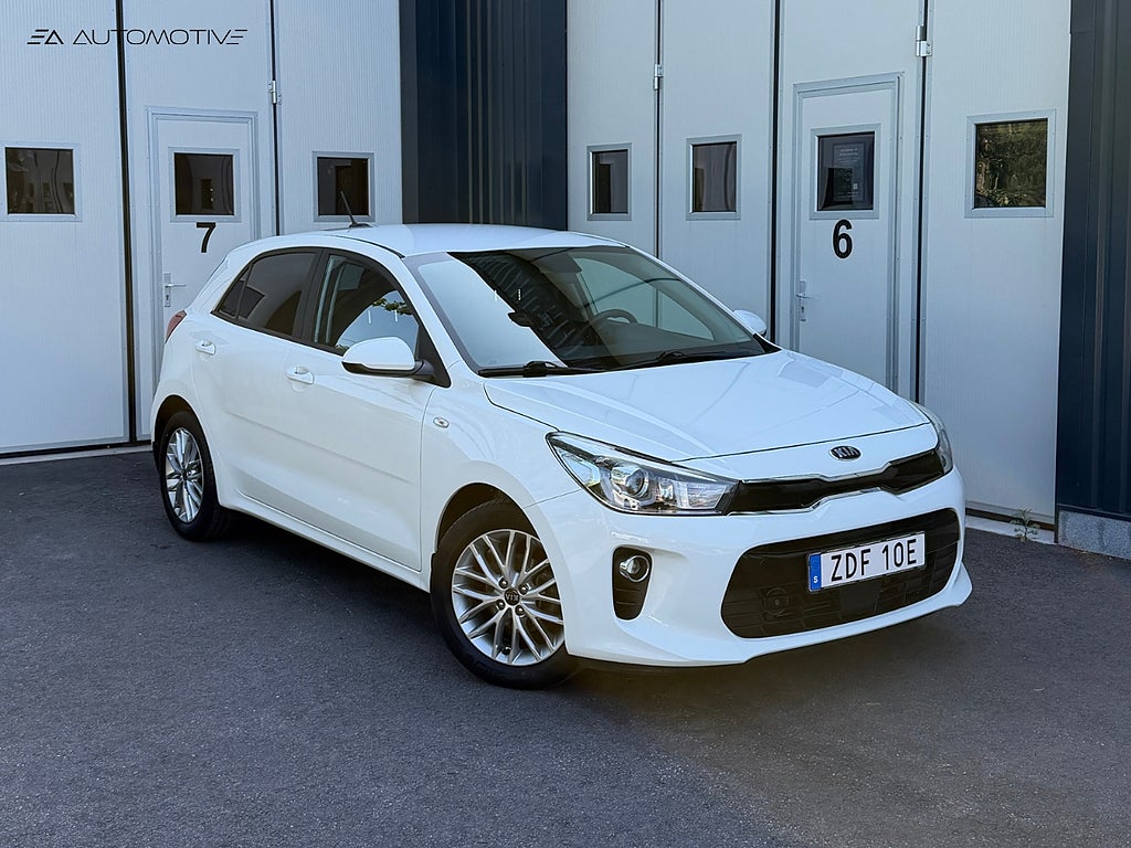 Kia Rio 1.2 CVVT GLS 1 Brukare SoV Nyservad B-kamera Rattvärme