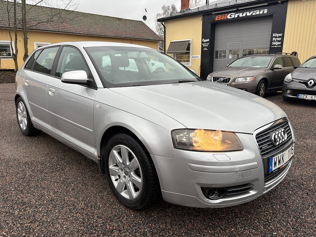 Audi A3 Sportback 2.0 TFSI quattro Nybesiktad 