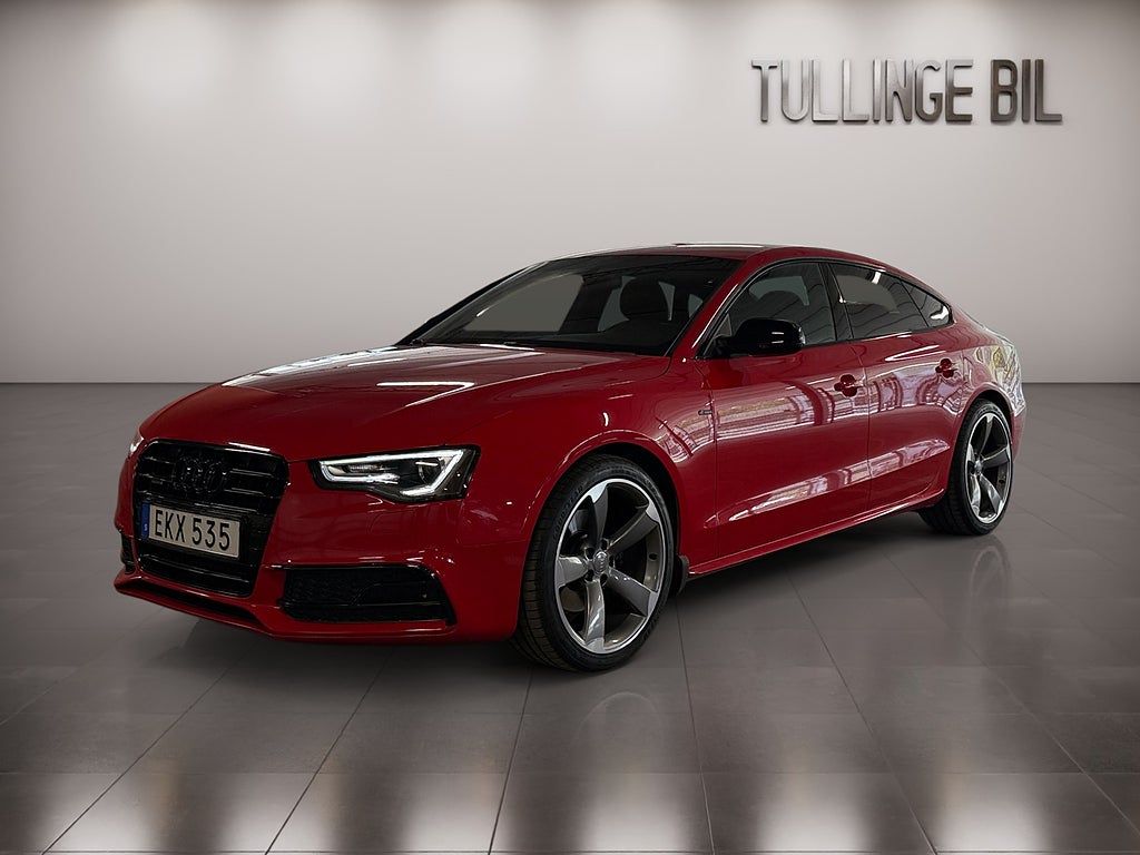 Audi A5 SB 2.0 TDI Q 190HK S-Line Kolfiber Värm Drag K-Bytt 19"