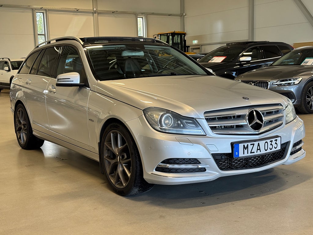Mercedes-Benz C 250 T CDI 4MATIC 7G-Tronic PANO NAVI DRAG 4WD SENSORER