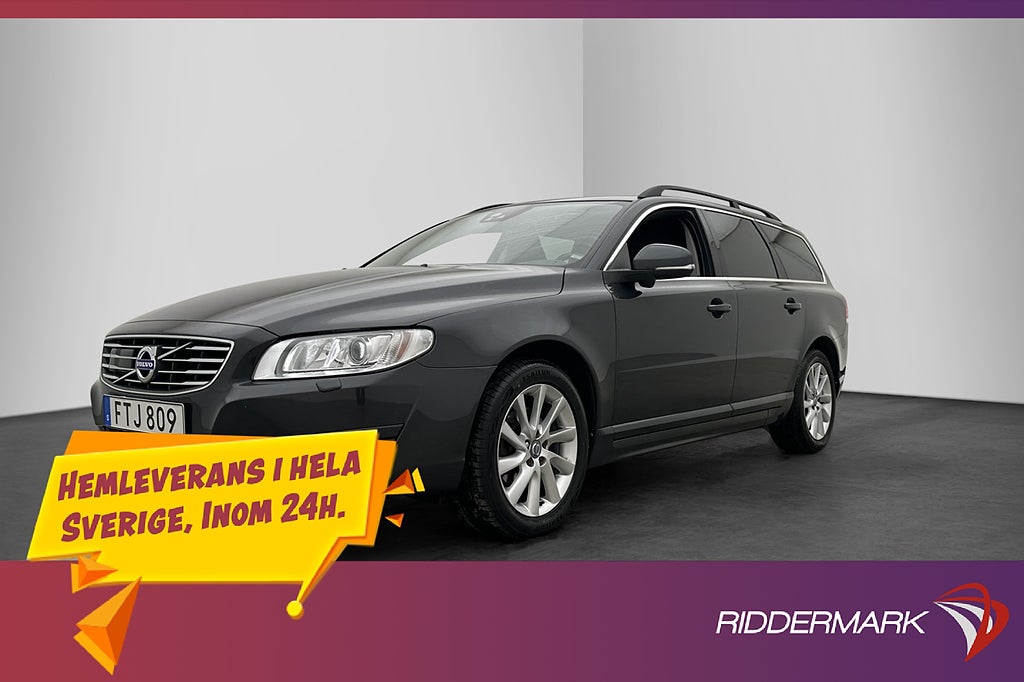 Volvo V70 D4 Momentum Classic Värmare VOC BLIS Navi Drag