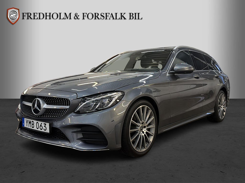 Mercedes-Benz C 220 T d 9-G 4MATIC AMG Pano 360° Burmester Navi Drag 