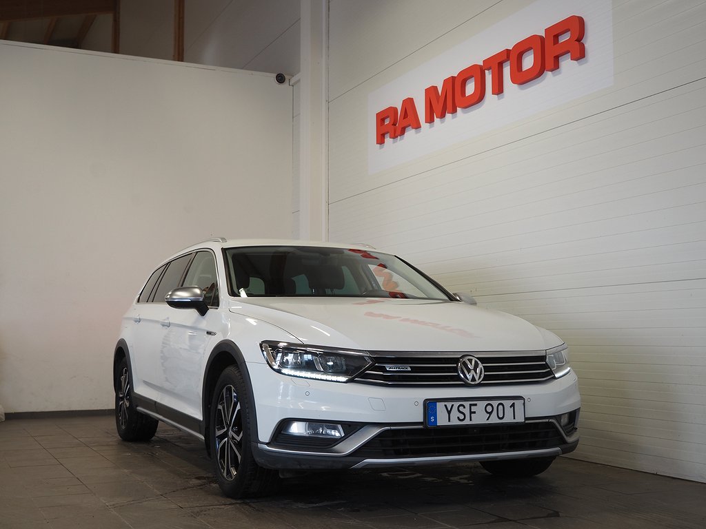 Volkswagen Passat Alltrack 2.0 TDI 4Motion D-Värm 360° Skinn 2019