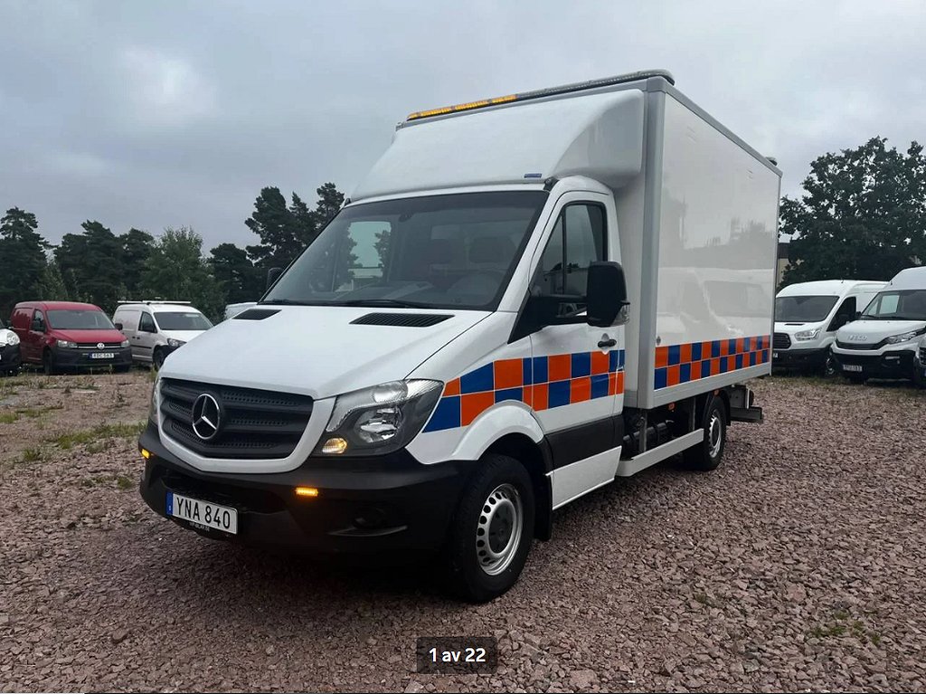 Mercedes-Benz Sprinter 316 NGT Chassi (FD kommun) Ny servad