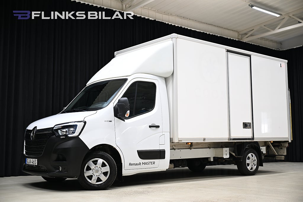 Renault Master 180HK Automat|Volymskåp|BG-Lyft|Sidodörr|Lågmil|Leasbar