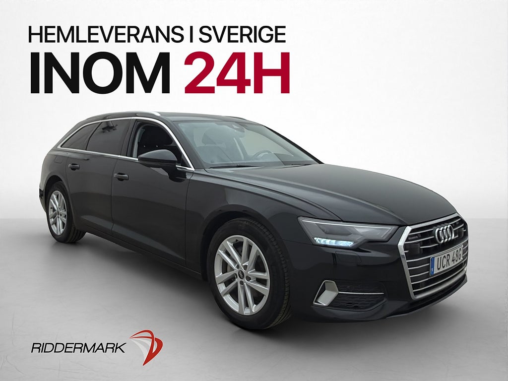 Audi A6 40 TDI Quattro Proline Värmare Drag Cockpit MOMS