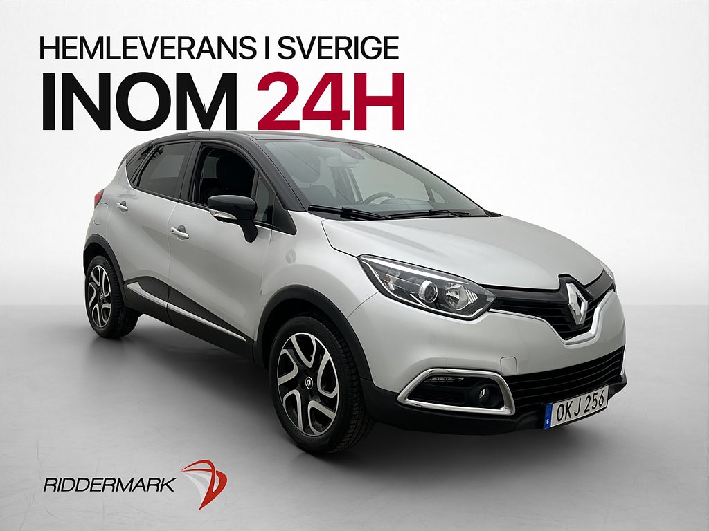 Renault Captur 0.9 TCe 90hk Navi Farthållare Låg-Skatt
