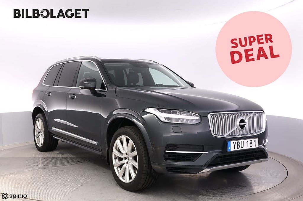 Volvo XC90 T8 AWD Inscription 7-säten luftfjädring HUD * SUPERDEA...