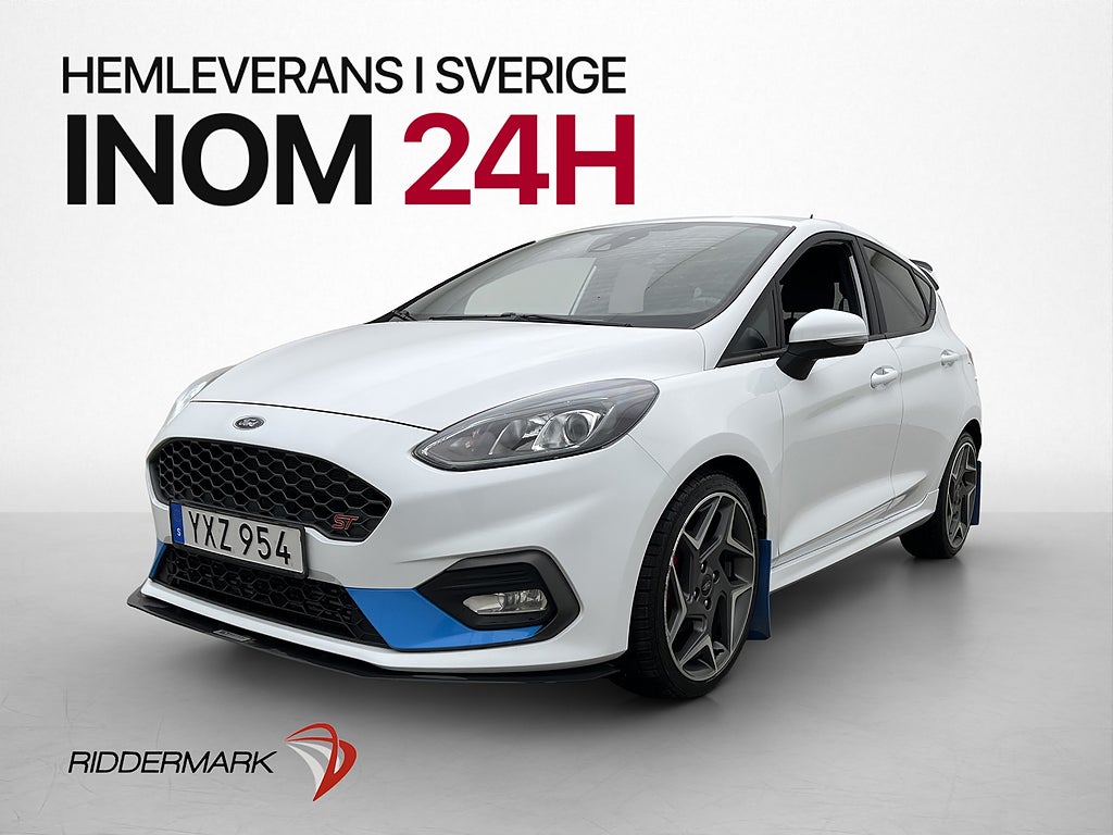 Ford Fiesta ST 200hk Recaro B&O Maxton Recaro CarPlay
