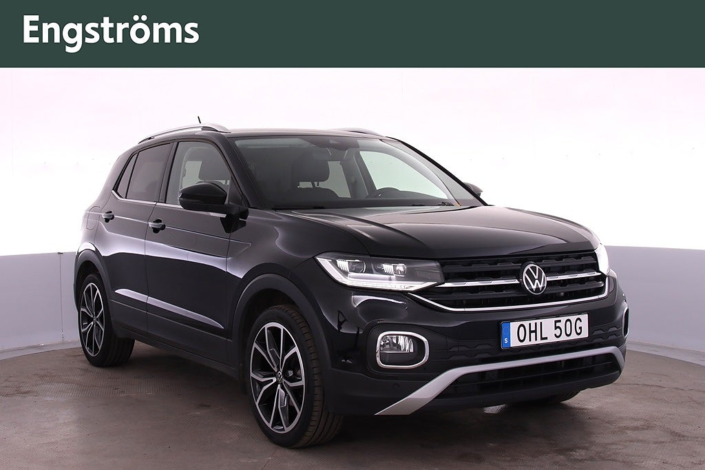 Volkswagen T-CROSS GT TSI 110 HK DSG Black design