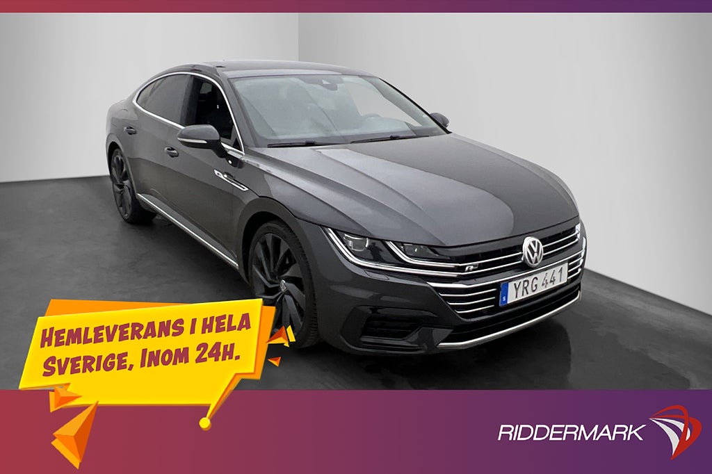 Volkswagen Arteon GTR 4M 280hk Värmare Cockpit Dynaudio