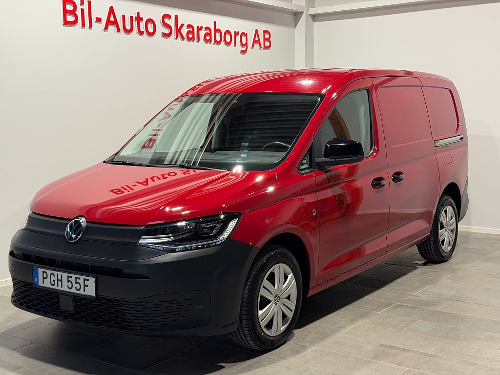 Volkswagen Caddy Maxi 2.0 TDI DSG  Inredning|2x skjutdörr|Kamera|Drag